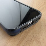 Coque iPhone 11 Pro Max - Wallet Premium Cards - Bleu