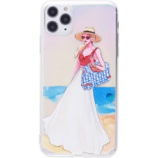 Coque iPhone 11 Pro Max - Woman beach
