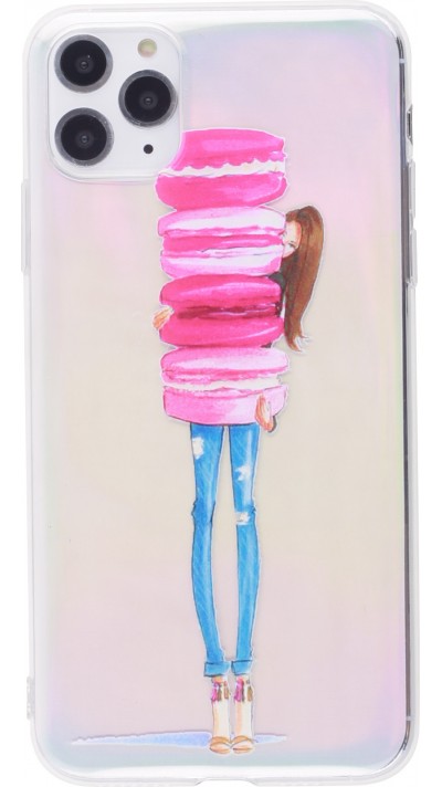Coque iPhone 12 Pro Max - Woman macaron
