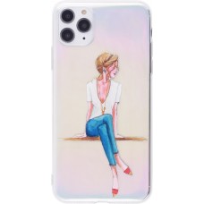 Coque iPhone 11 Pro - Woman seated