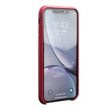 Coque iPhone 11 - Qialino cuir véritable - Rouge