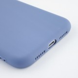 Coque iPhone 11 - Silicone Mat Coeur - Lavande