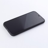 Hülle iPhone 7 Plus / 8 Plus - Silikon Mat Herz - Schwarz