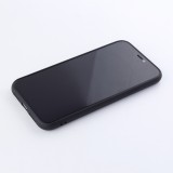 Coque iPhone 11 Pro - Silicone Mat Coeur - Noir