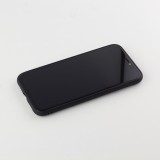 Coque iPhone 12 / 12 Pro - Silicone Mat Skull USA - Noir