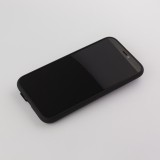 Hülle iPhone 11 - Silikon Mat Strap - Schwarz