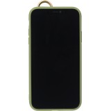 Coque iPhone 11 - Silicone Mat Strap - Vert