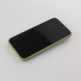 Coque iPhone 11 - Silicone Mat Strap - Vert