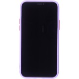 Hülle iPhone 11 - Silicone Mat mit Löchern - Violett