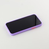 Hülle iPhone 11 - Silicone Mat mit Löchern - Violett
