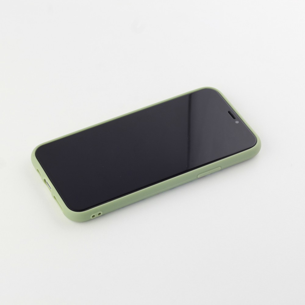 Hülle iPhone 11 Pro - Silikonmatte Avocado Einz