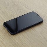 Hülle iPhone 11 - Silicone Mat - Schwarz