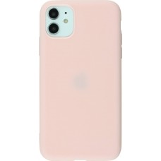 Hülle iPhone X / Xs - Silicone Mat hell- Rosa
