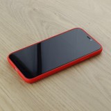 Hülle iPhone 11 - Silicone Mat - Rot