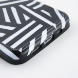 Coque iPhone Xs Max - Silicone Zebra Stripes