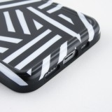 Coque iPhone 11 - Silicone Zebra Stripes