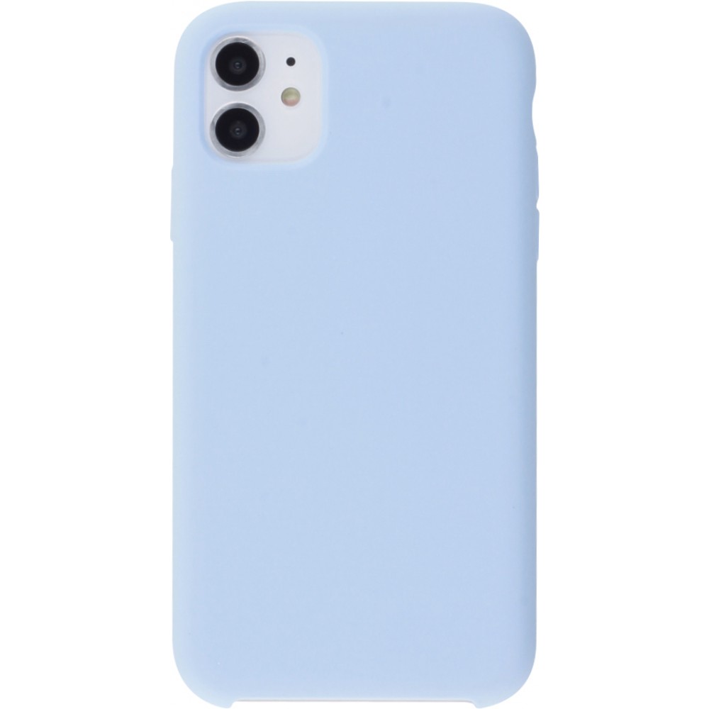 Coque iPhone 11 - Soft Touch - Bleu clair