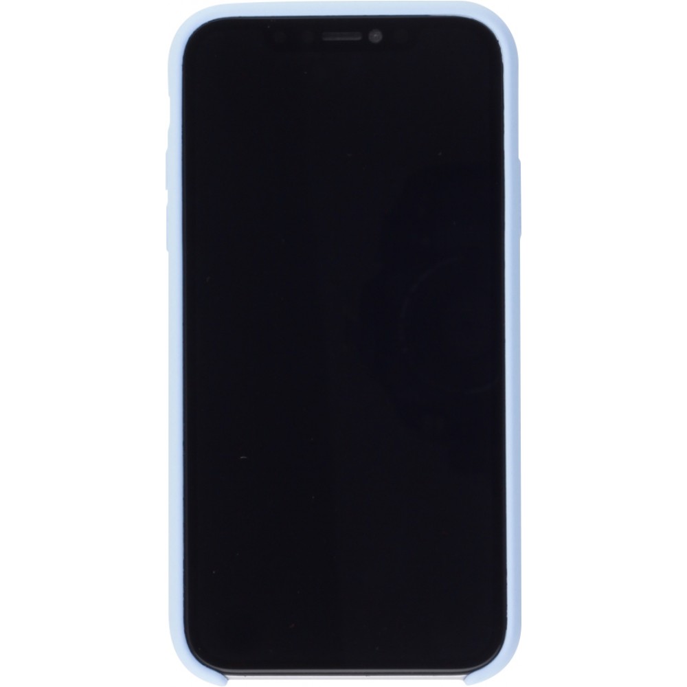 Coque iPhone 12 / 12 Pro - Soft Touch - Bleu clair