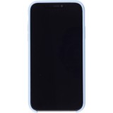 Coque iPhone X / Xs - Soft Touch - Bleu clair