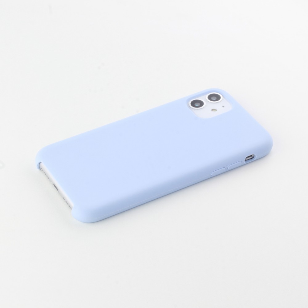 Coque iPhone X / Xs - Soft Touch - Bleu clair