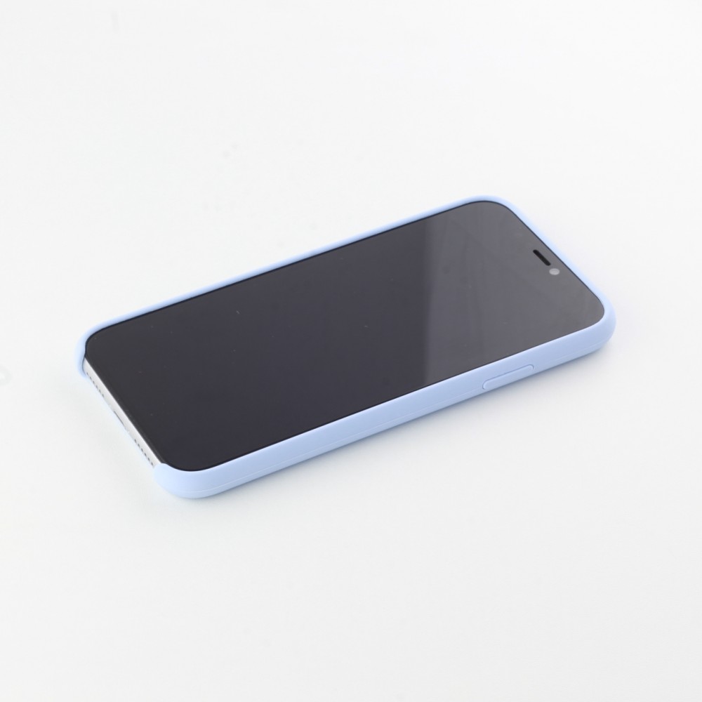 Coque iPhone X / Xs - Soft Touch - Bleu clair