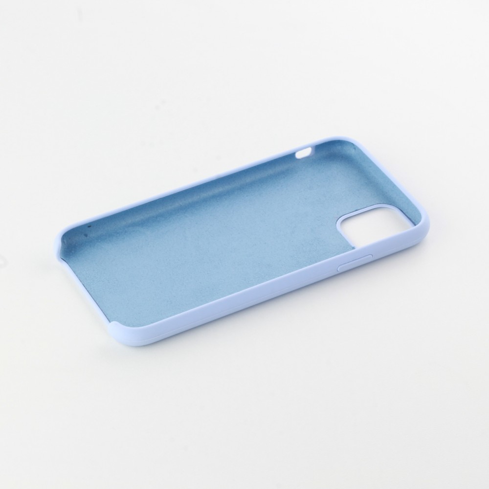 Coque iPhone 11 - Soft Touch - Bleu clair