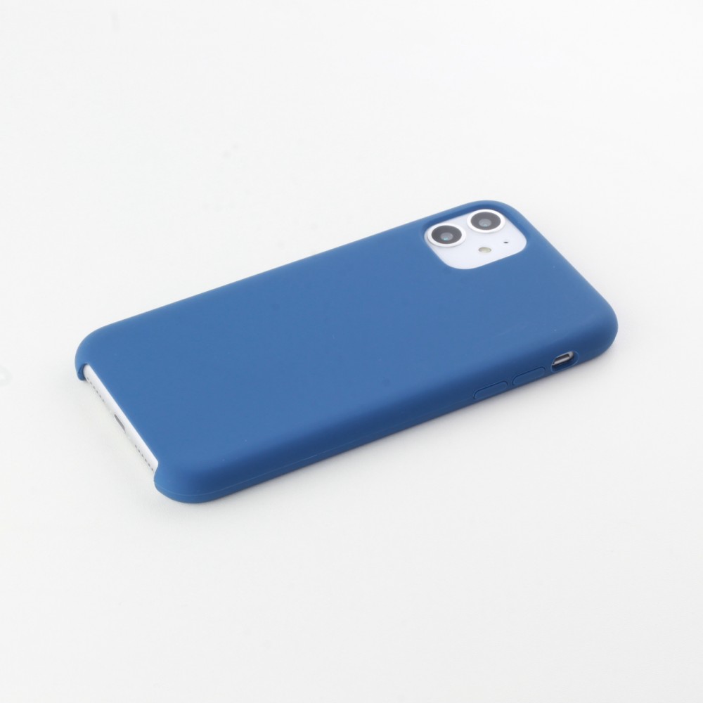 Hülle iPhone 11 - Soft Touch dunkelblau