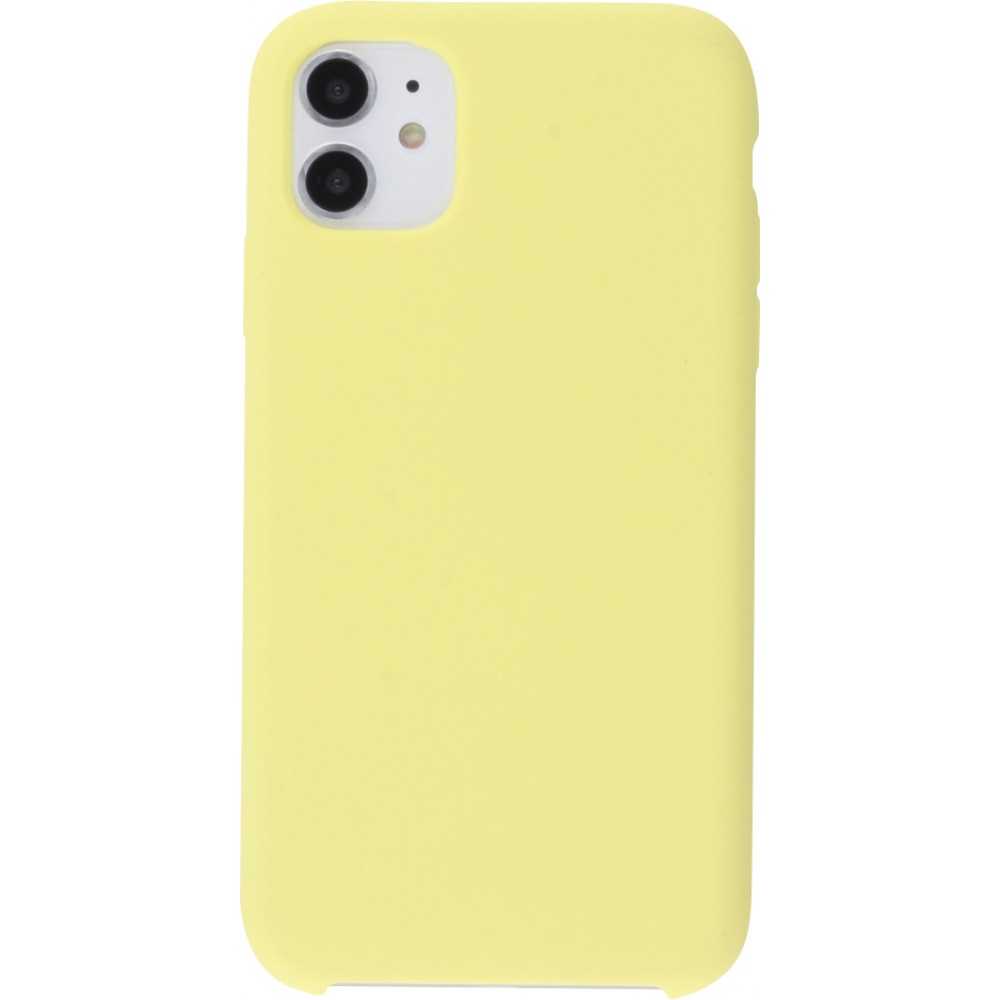 Coque iPhone 11 - Soft Touch jaune