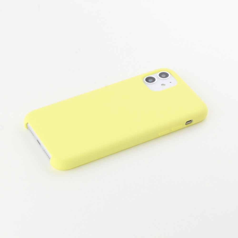 Coque iPhone 11 - Soft Touch jaune