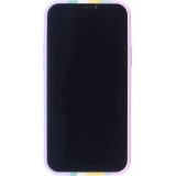 Hülle iPhone 11 - Soft Touch multicolors rosa - Violett