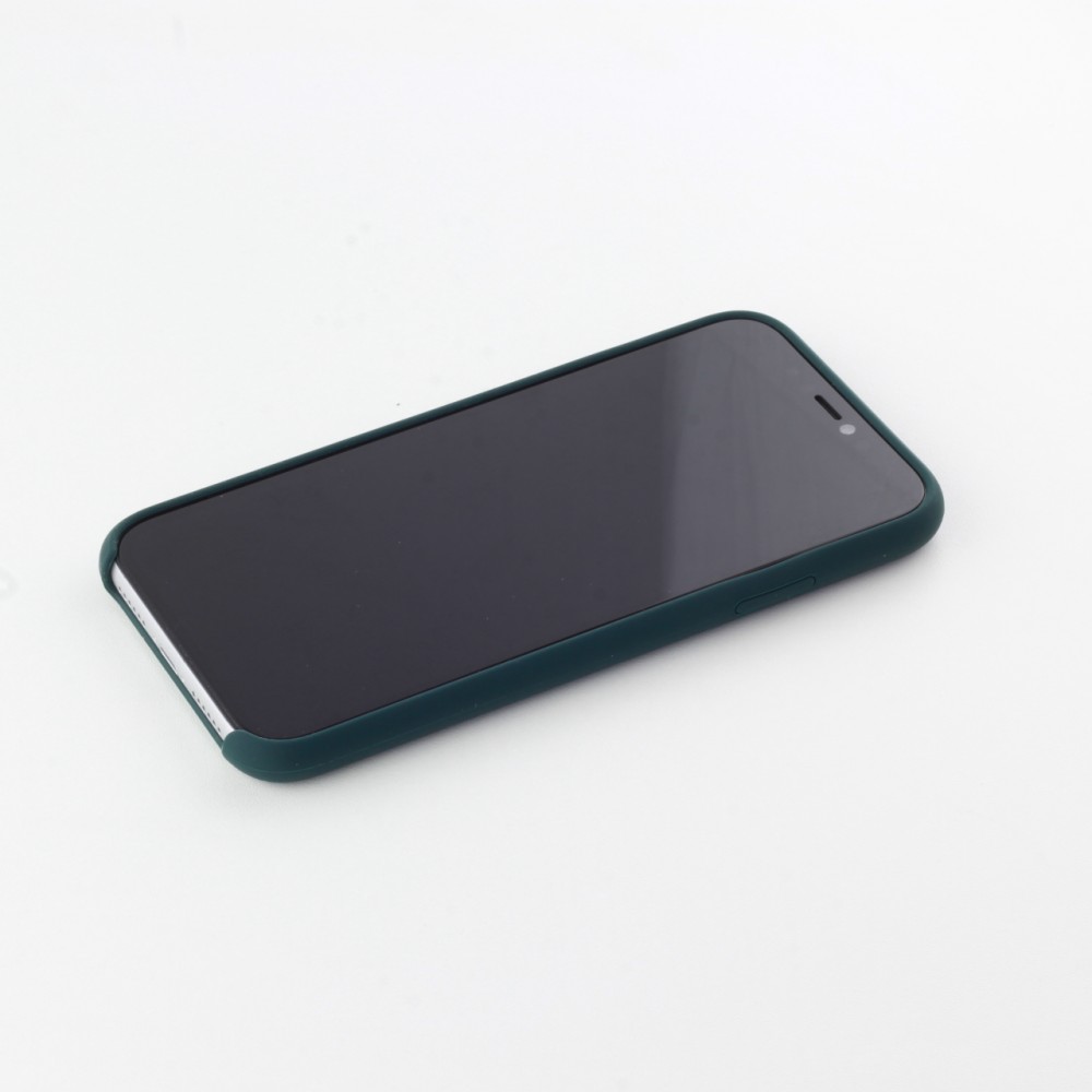 Hülle iPhone X / Xs - Soft Touch Erdöl