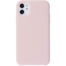 Coque iPhone 12 mini - Soft Touch rose pâle