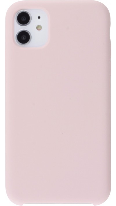 Coque iPhone X / Xs - Soft Touch rose pâle