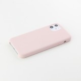 Hülle iPhone 12 mini - Soft Touch blass- Rosa