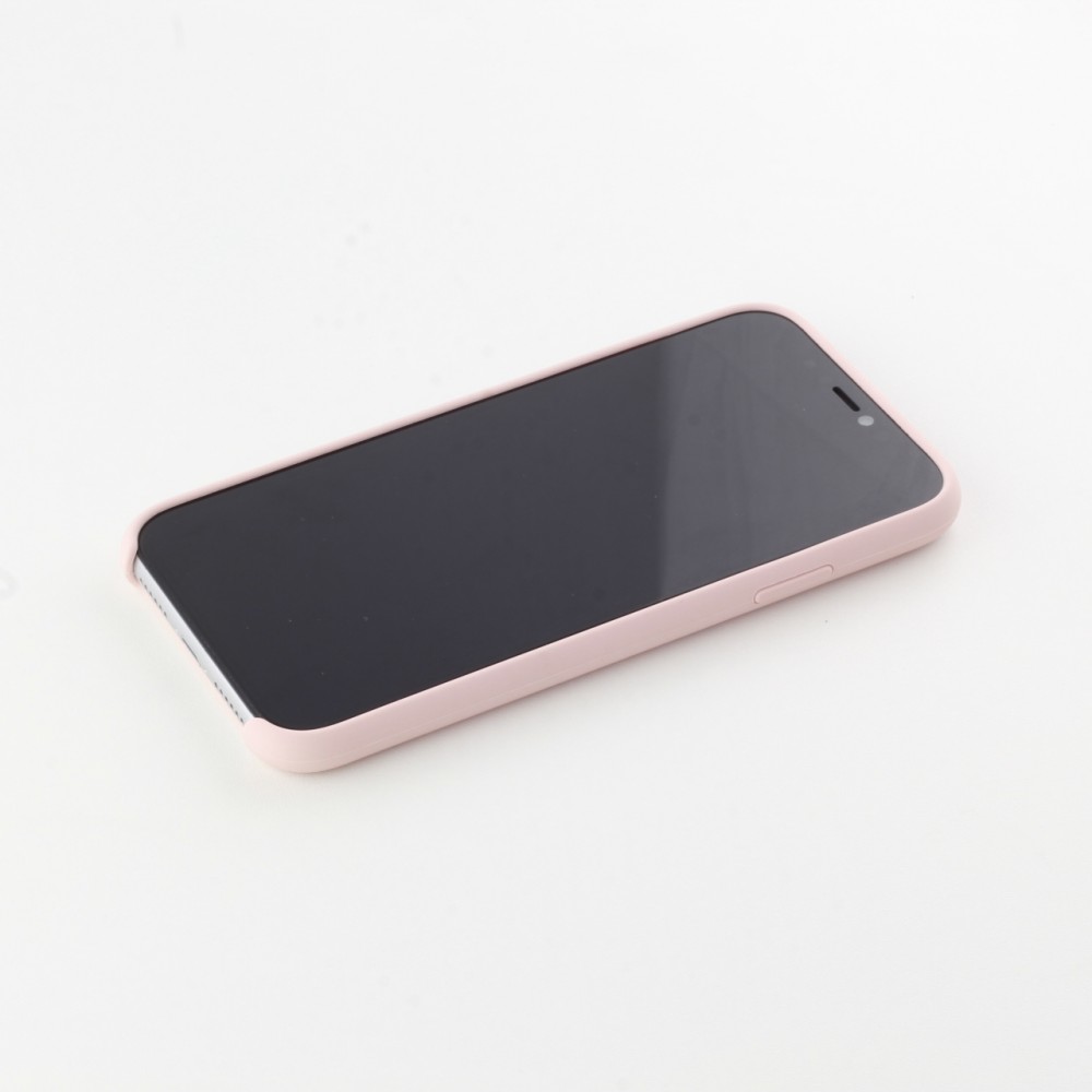 Hülle iPhone XR - Soft Touch blass- Rosa