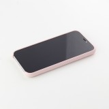 Hülle iPhone X / Xs - Soft Touch blass- Rosa