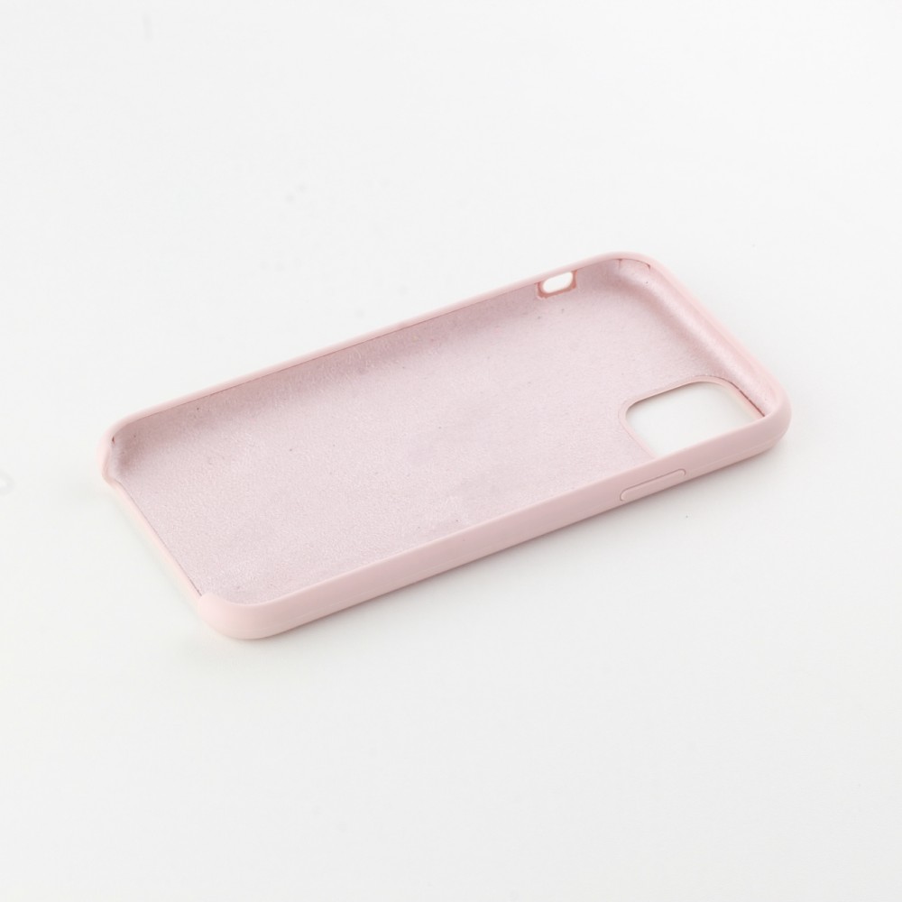 Hülle iPhone 12 mini - Soft Touch blass- Rosa