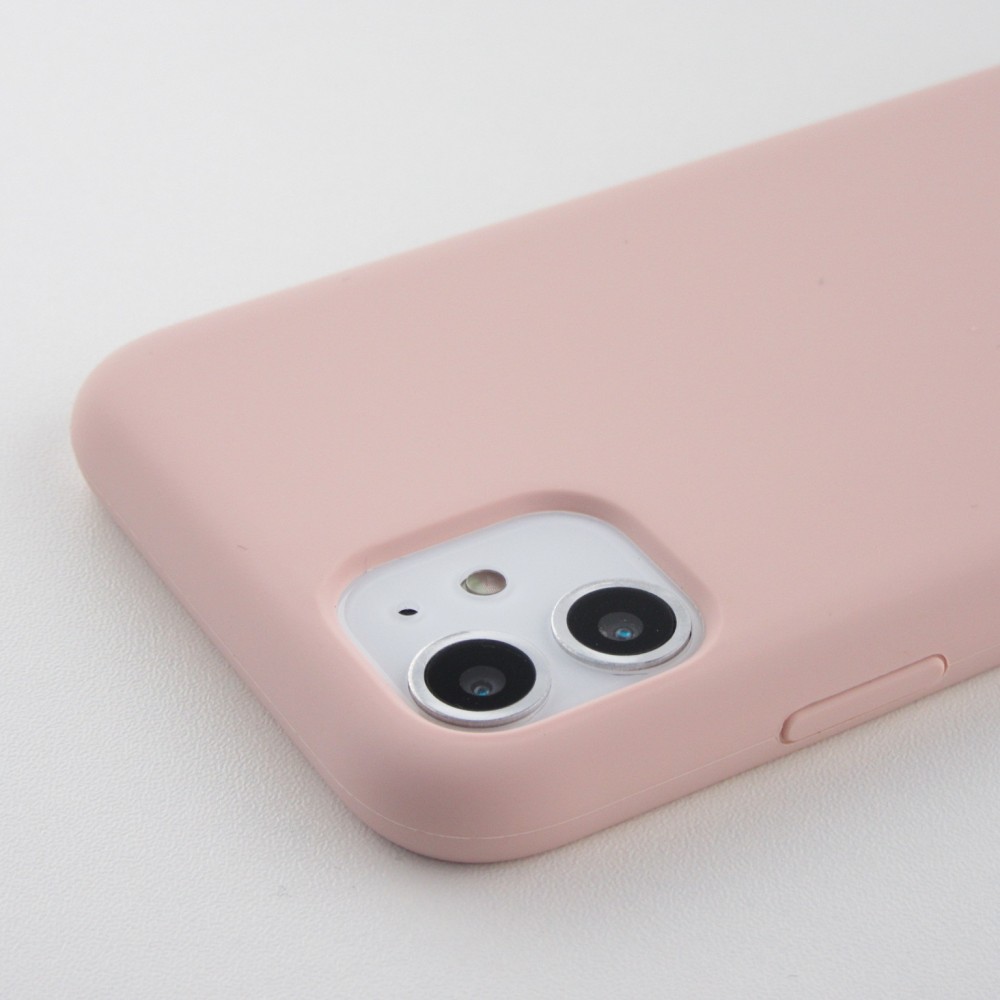 Coque iPhone 6/6s - Soft Touch rose pâle