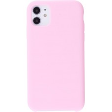 Coque iPhone 11 - Soft Touch - Rose clair