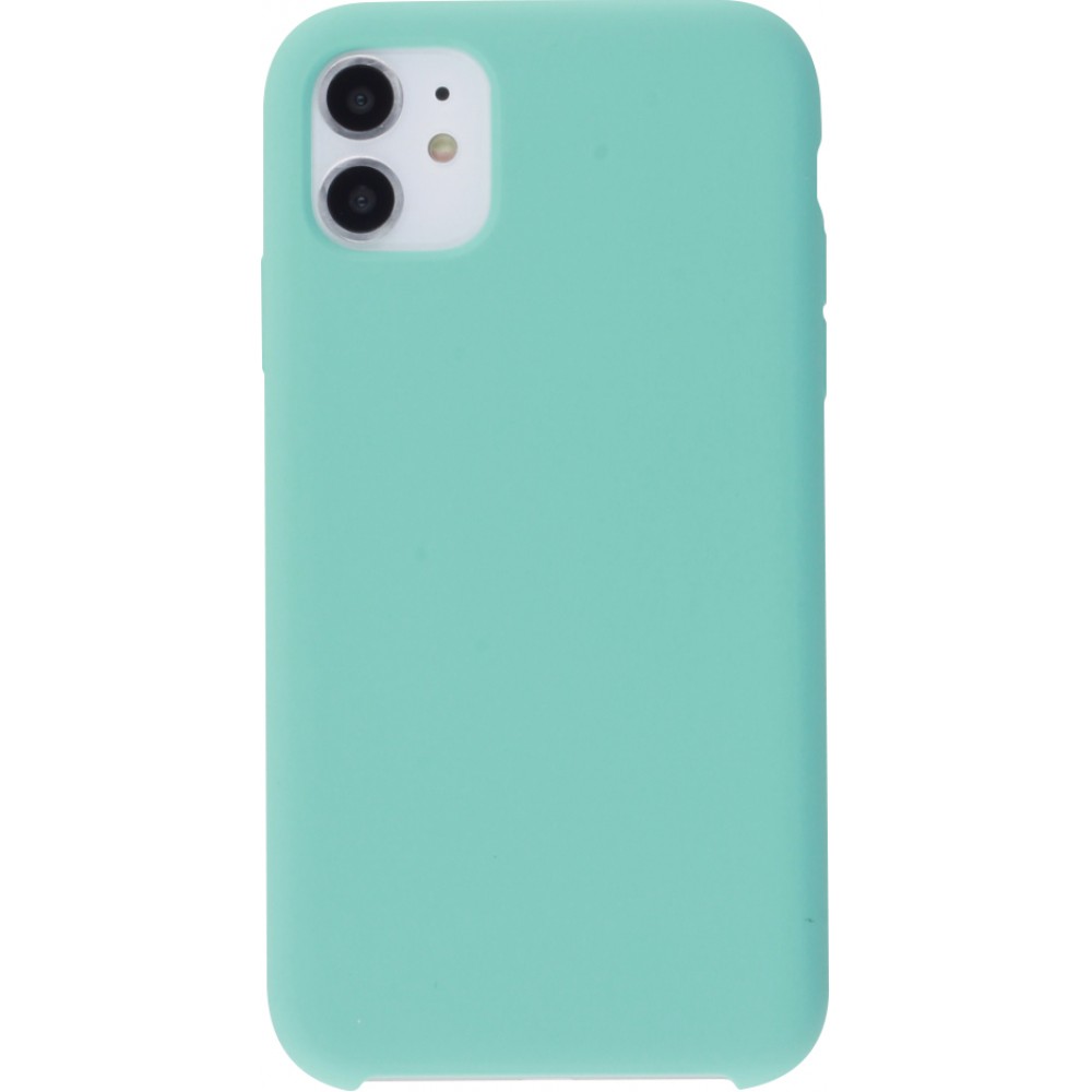 Coque iPhone 11 - Soft Touch - Turquoise