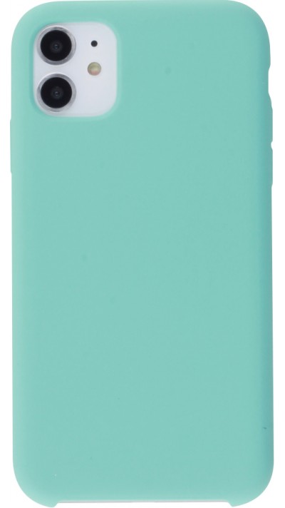 Coque iPhone 11 - Soft Touch - Turquoise