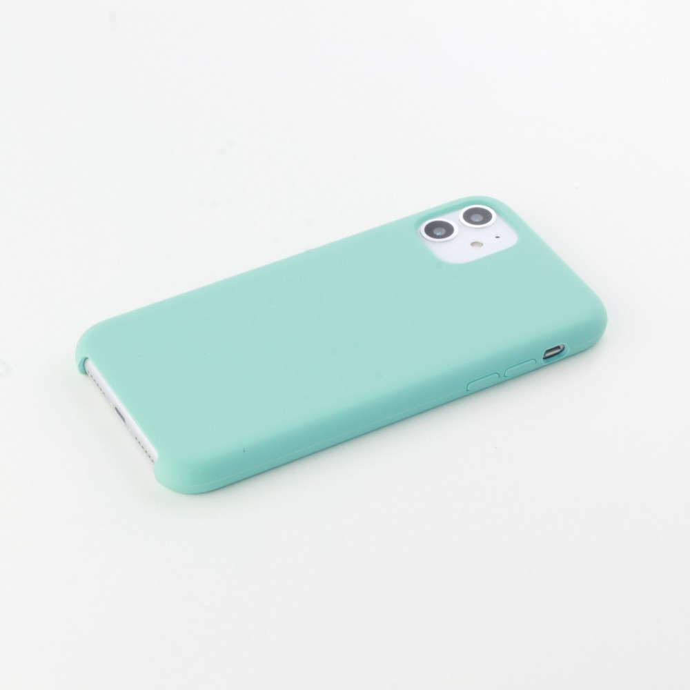 Coque iPhone 11 - Soft Touch - Turquoise