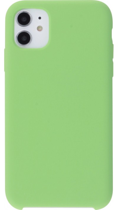 Coque iPhone 11 - Soft Touch vert clair