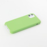 Coque iPhone 11 - Soft Touch vert clair