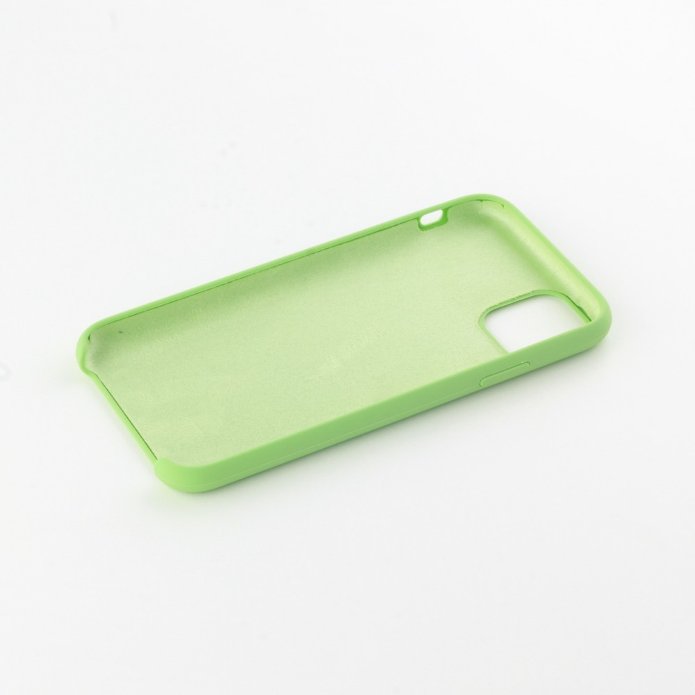 Hülle iPhone 11 - Soft Touch - Hellgrün