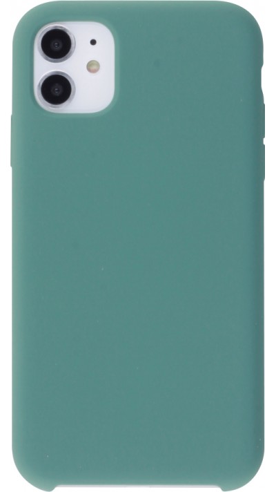 Coque iPhone 12 / 12 Pro - Soft Touch - Vert foncé