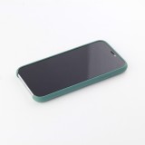 Coque iPhone X / Xs - Soft Touch - Vert foncé