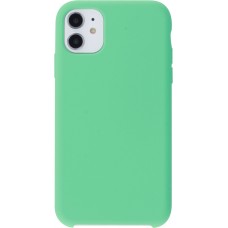 Coque iPhone 11 - Soft Touch - Vert menthe