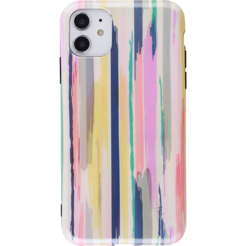 Coque iPhone 11 - UV Painted Lines