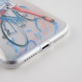 Coque iPhone 11 - Woman bicycle